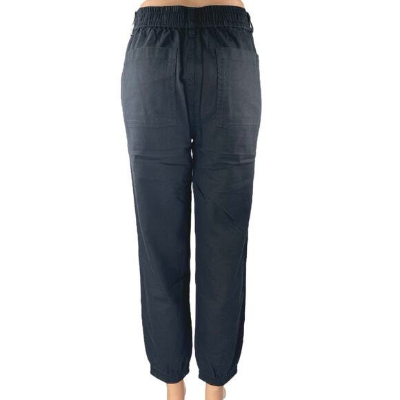 Gap Women's Black High Waisted Tapered Carrot Career Trousers Pants Size S - Picture 3 of 5